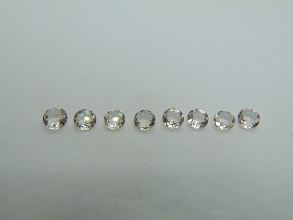 5.15ct Morganite Calibrated 6mm