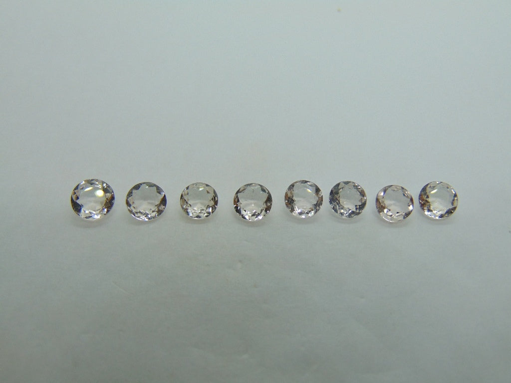 5.15ct Morganite Calibrated 6mm