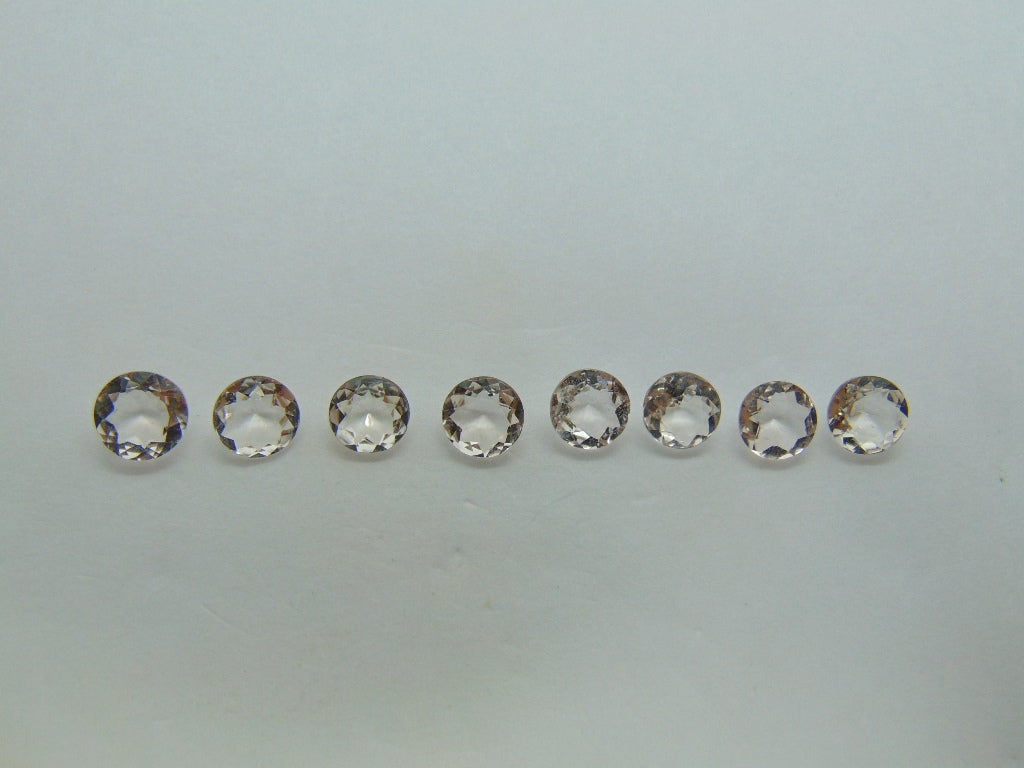 5.15ct Morganite Calibrated 6mm