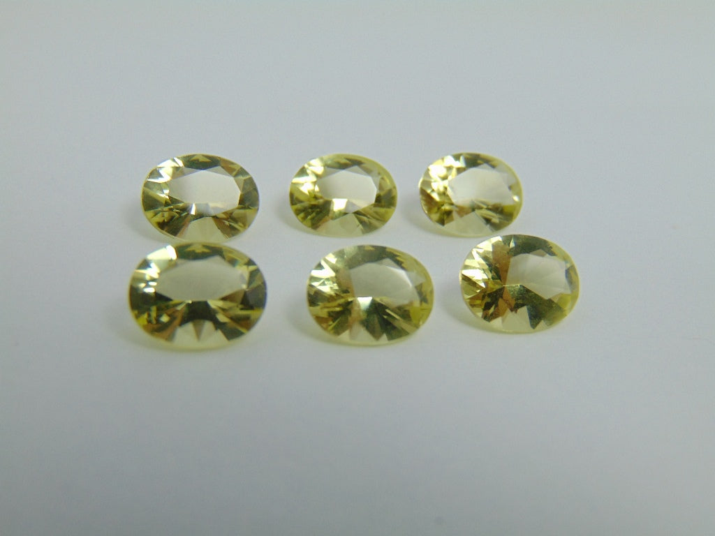 9.40cts Quartz (Green Gold) Calibrated