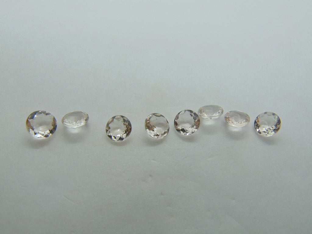 5.15ct Morganite Calibrated 6mm