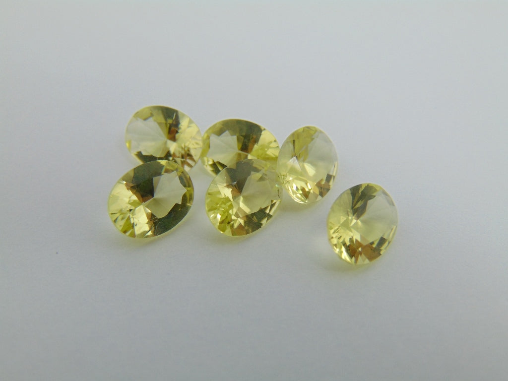 9.40cts Quartz (Green Gold) Calibrated