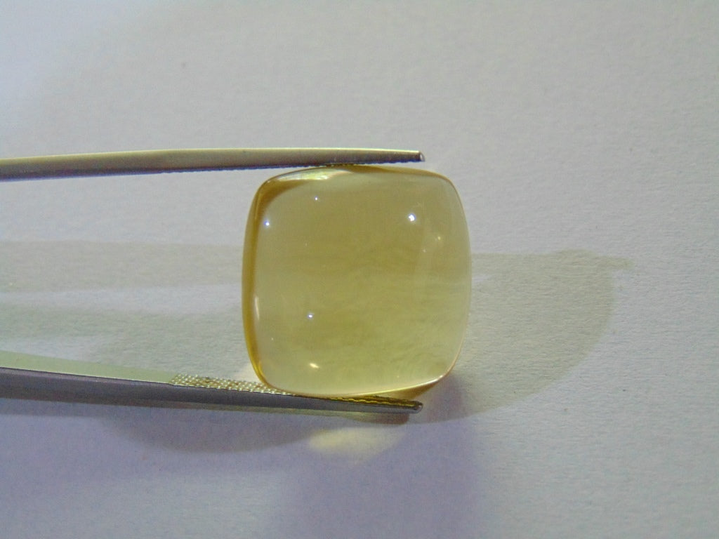 19.50ct Quartz Green Gold Cabochon 17mm