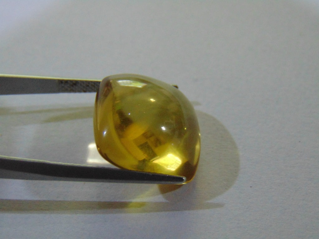 19.50ct Quartz Green Gold Cabochon 17mm