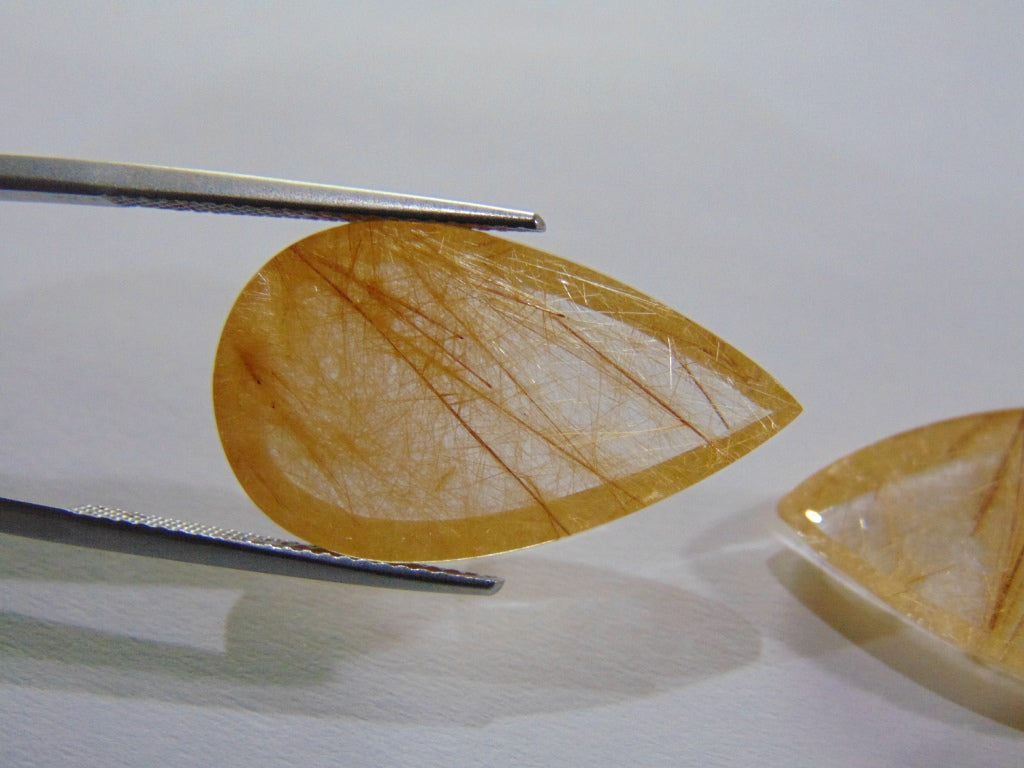 24.50ct Rutile Golden