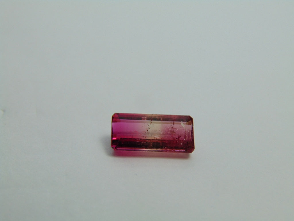 Turmalina Bicolor 3,20ct 13x6mm