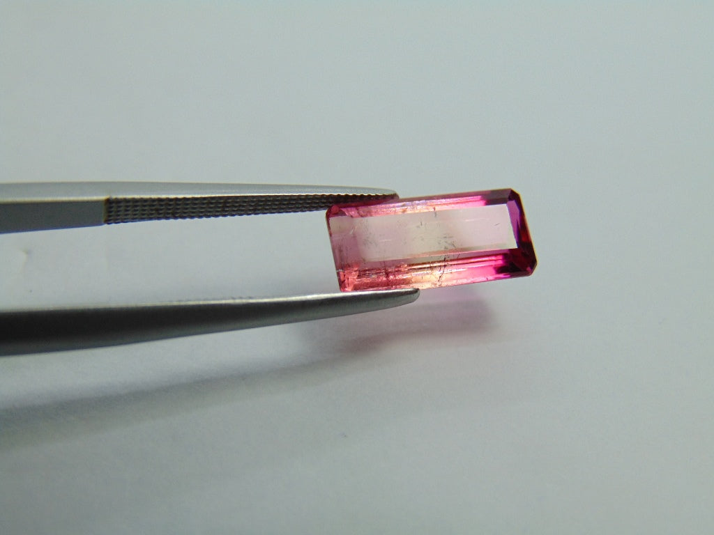 3.20ct Tourmaline Bicolor 13x6mm