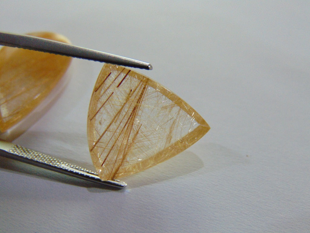 24.50ct Rutile Golden