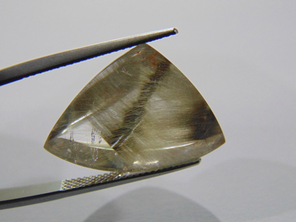 Inclusão de Quartzo 23,80 ct 24x17mm