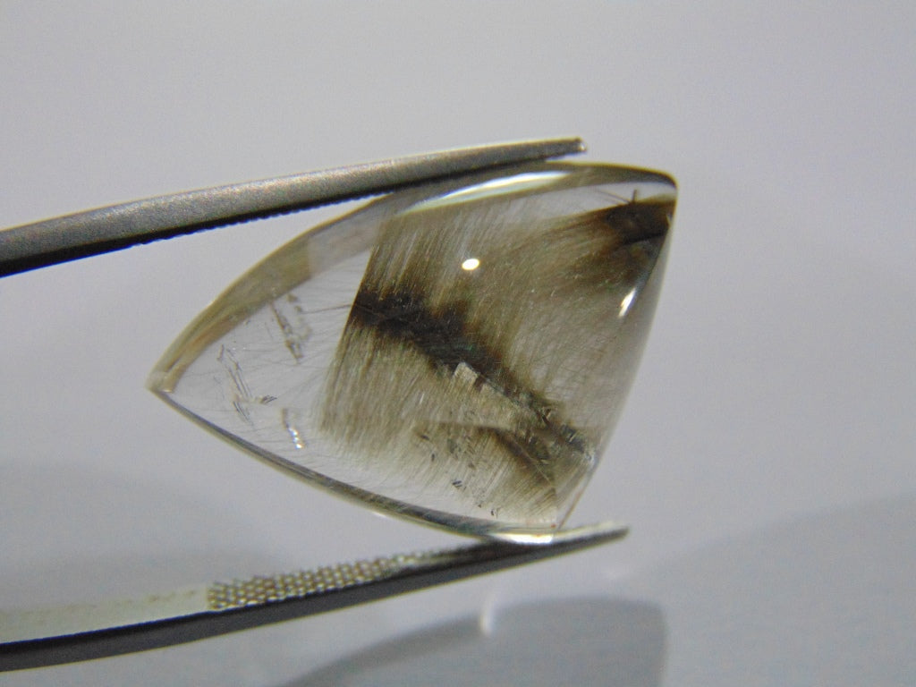 Inclusão de Quartzo 23,80 ct 24x17mm