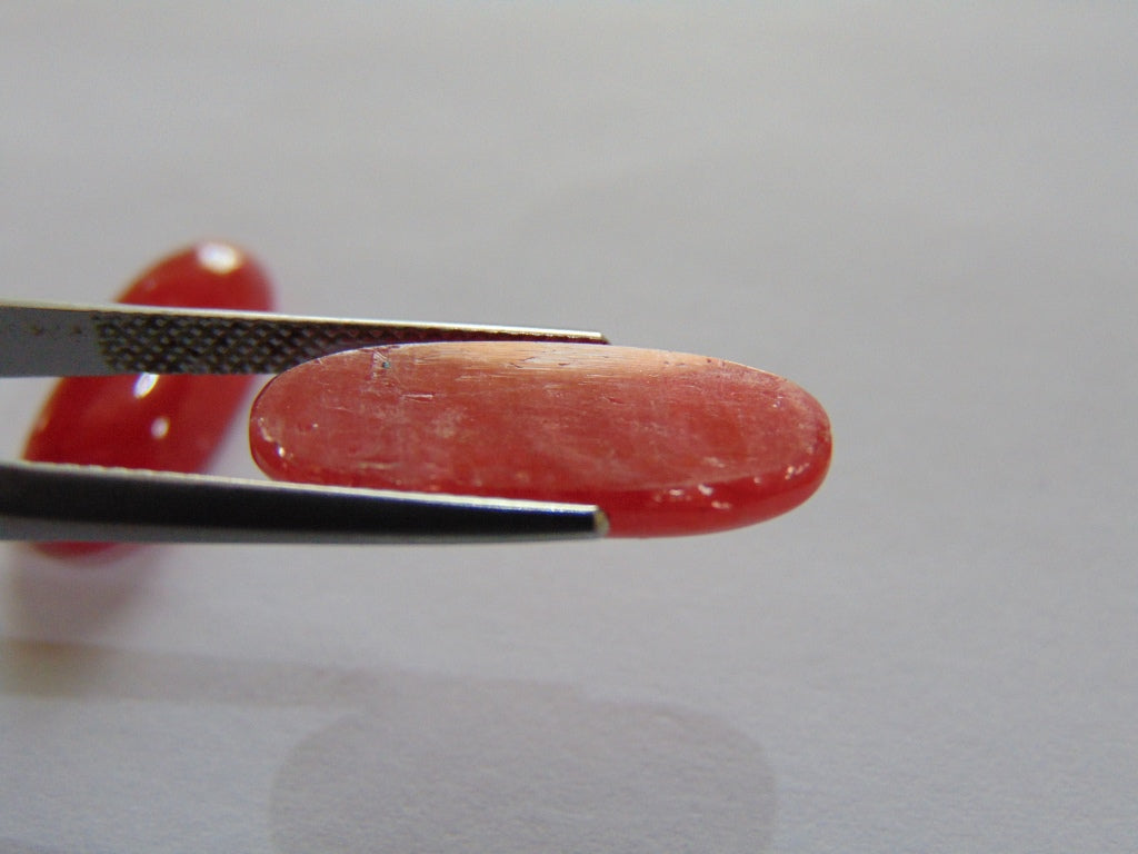 17.60ct Rhodonite (Pair)