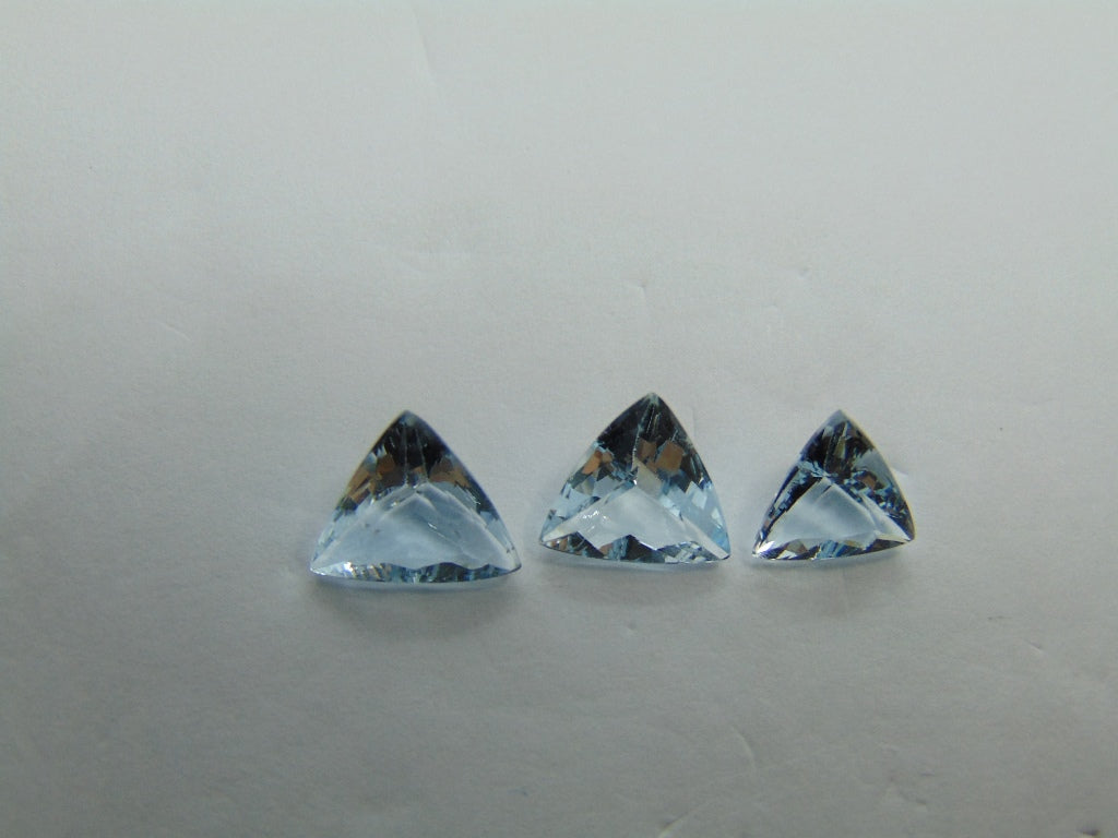 5,15ct Aquamarine 9mm 8mm