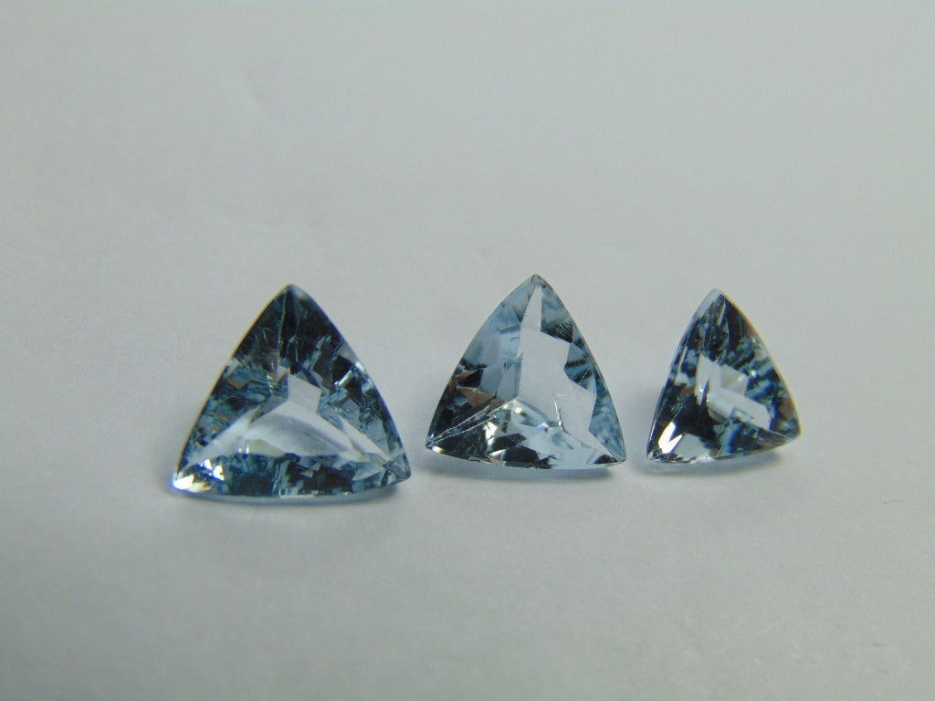 5,15ct Aquamarine 9mm 8mm