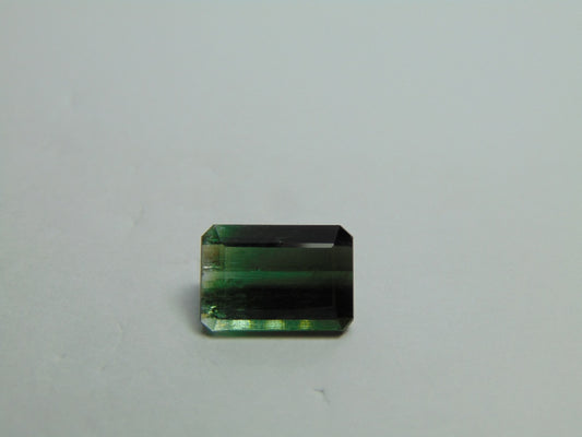 Turmalina Bicolor 6,90ct 13x9mm