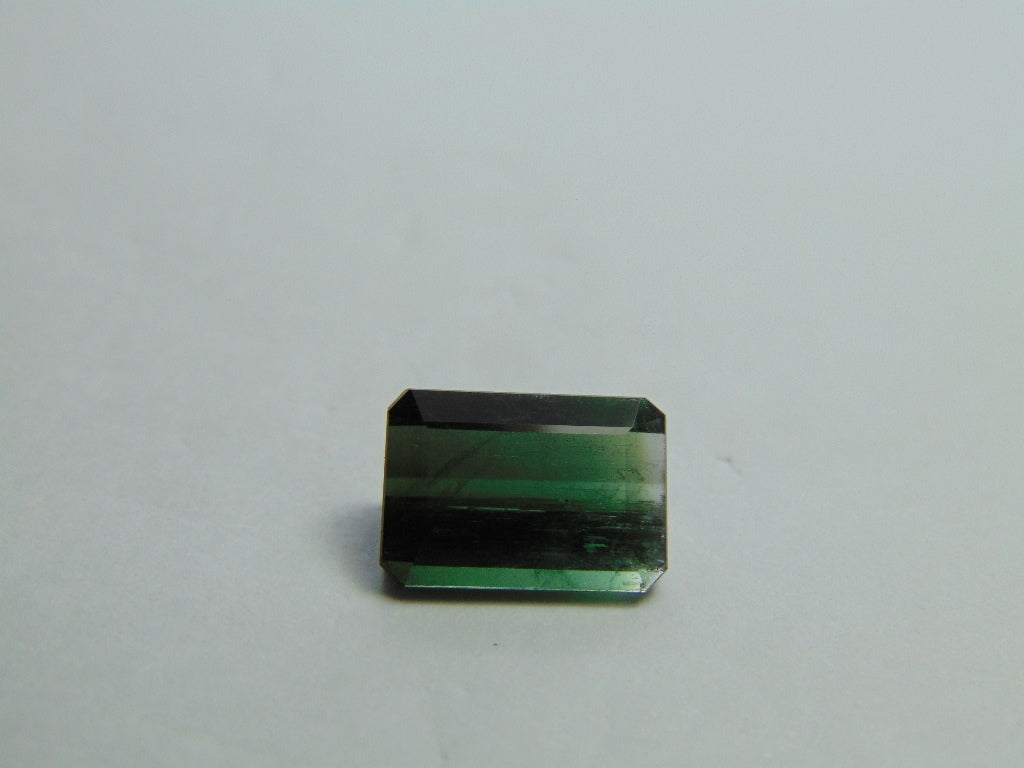 Turmalina Bicolor 6,90ct 13x9mm