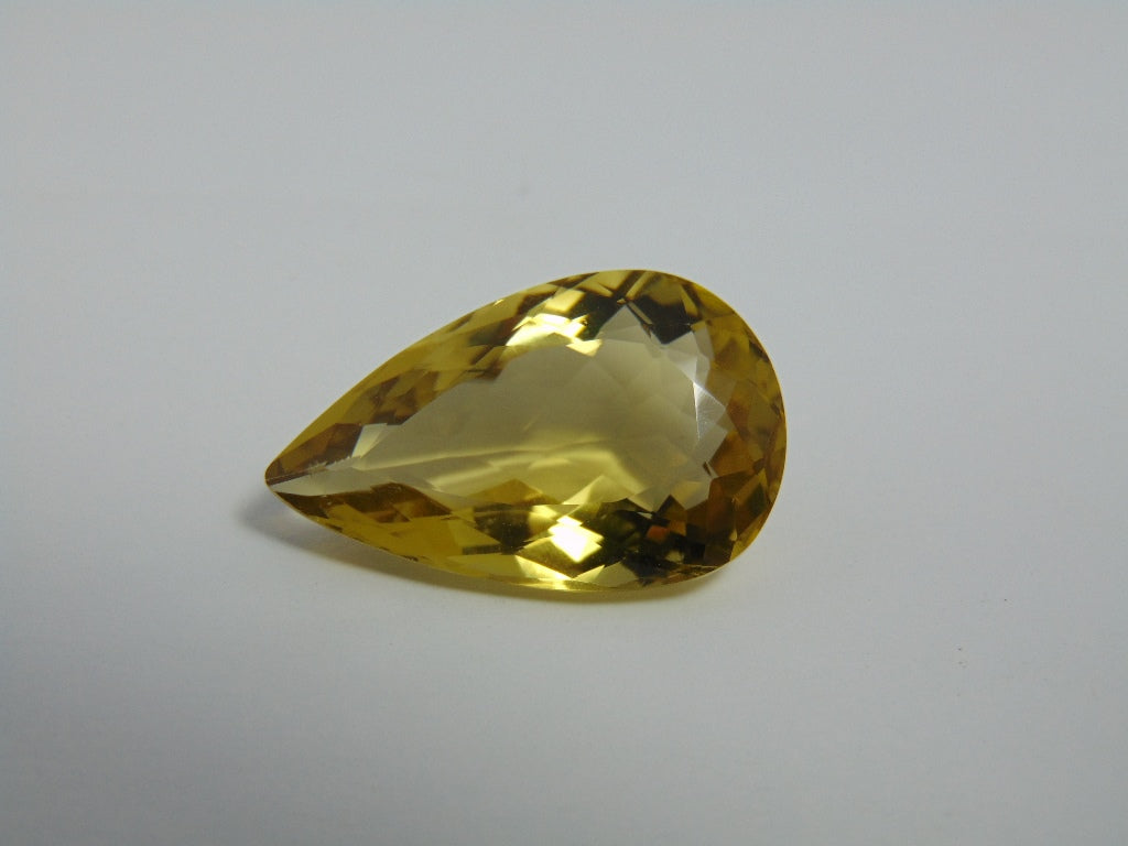 Quartzo Verde Ouro 25,30 quilates 27 x 17 mm