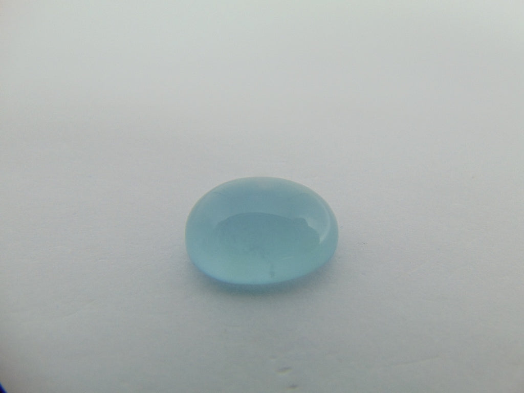 15,30 ct Aquamarine Cabochon 18x14mm