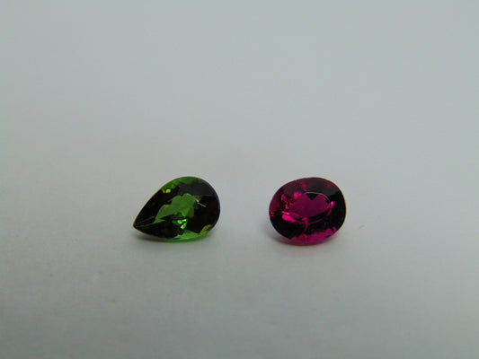 2.85ct Tourmaline 9x7mm 8x6mm