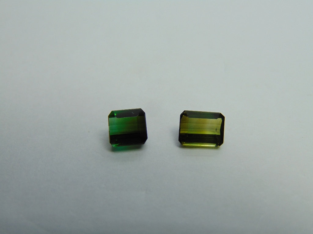 Turmalina 2,57 ct 6mm 7x5mm