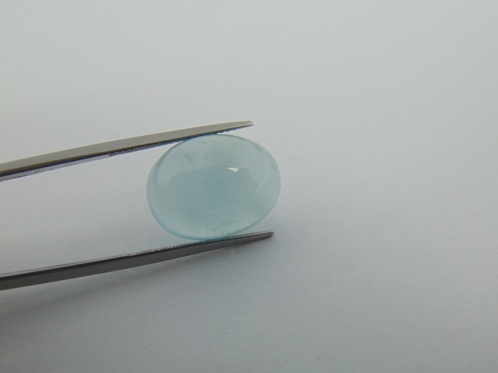 15,30 ct Aquamarine Cabochon 18x14mm