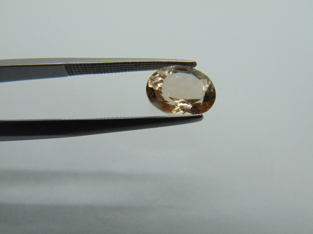 3.25ct Morganite 10x8mm