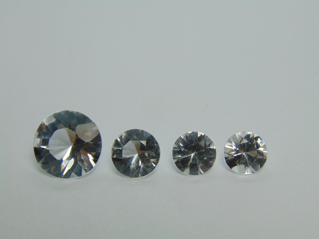 14.55ct Topaz 8mm 9mm 11mm