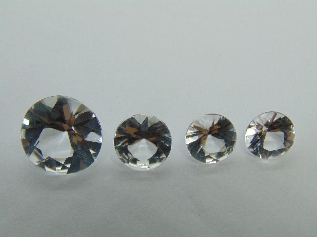 14.55ct Topaz 8mm 9mm 11mm