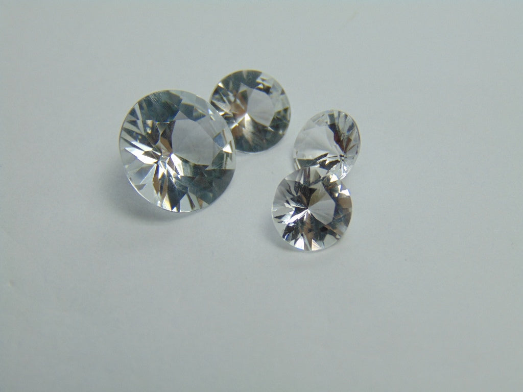 14.55ct Topázio 8mm 9mm 11mm