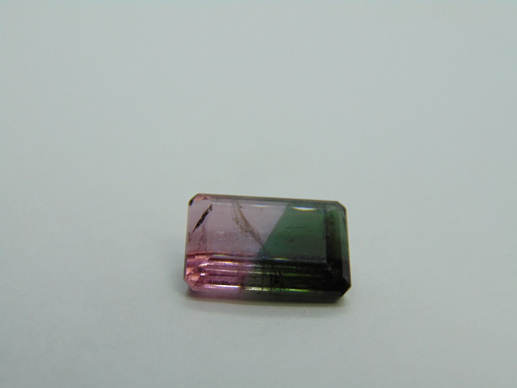 Turmalina Bicolor 7,25ct 14x9mm