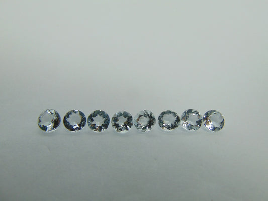 6,40ct Aquamarine Calibrado 6mm