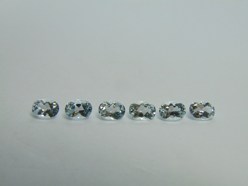 4,90ct Aquamarine calibrado 7x5mm