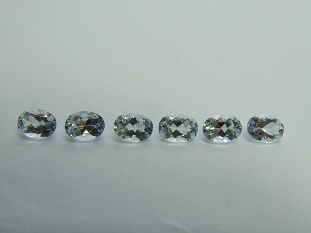 4,90ct Aquamarine calibrado 7x5mm