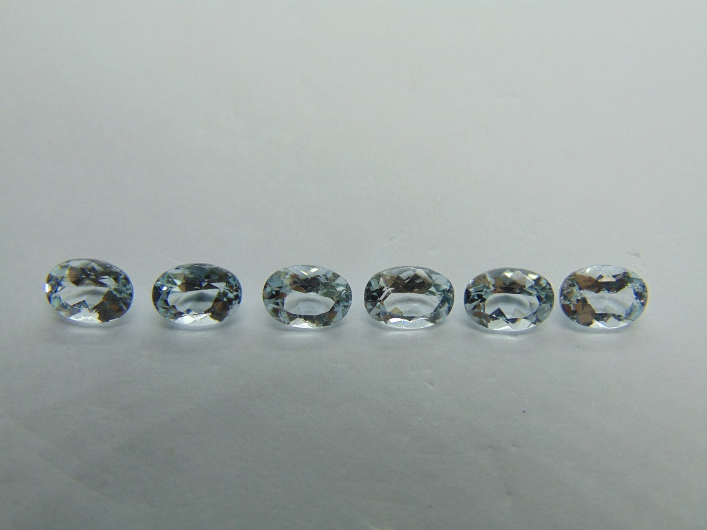 4,90ct Aquamarine calibrado 7x5mm