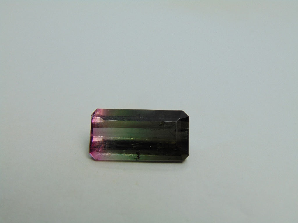 9,88ct Turmalina Bicolor 9x8mm