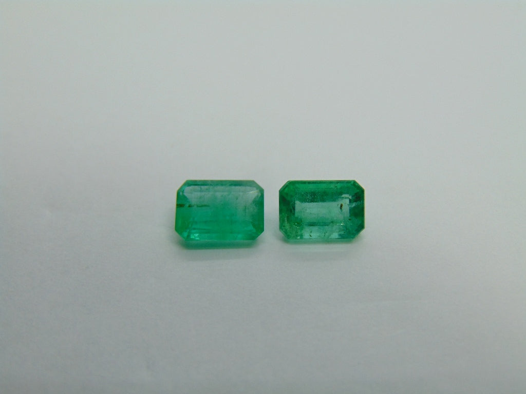 Esmeralda 2,35 quilates 8x6mm 7x5mm