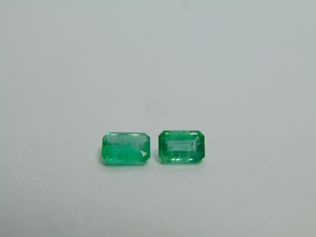 Esmeralda 2,35 quilates 8x6mm 7x5mm