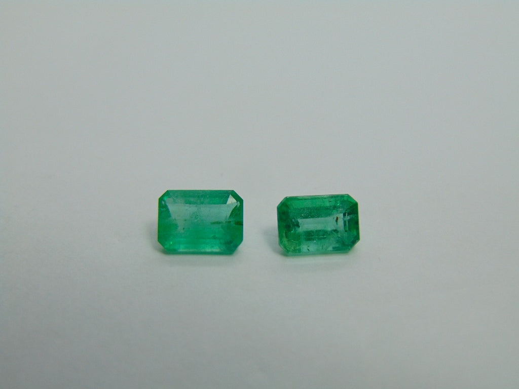 Esmeralda 2,35 quilates 8x6mm 7x5mm