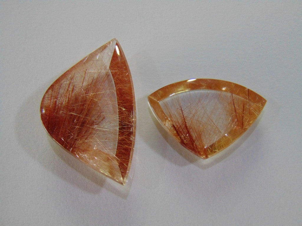 59.50ct Rutile Red