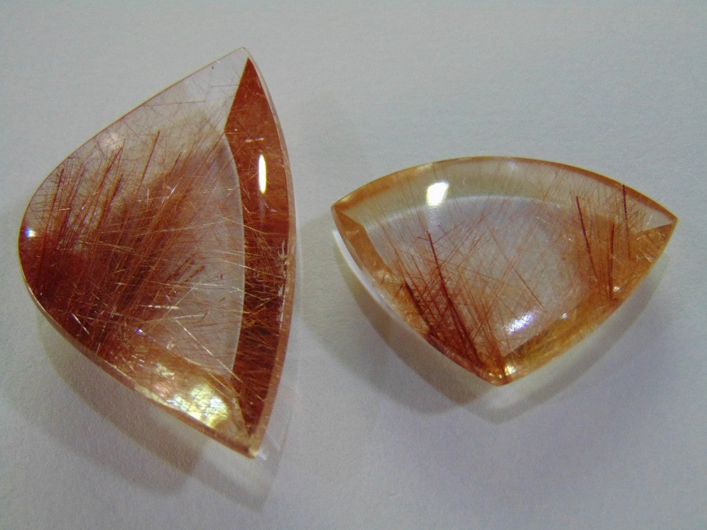 59.50ct Rutile Red