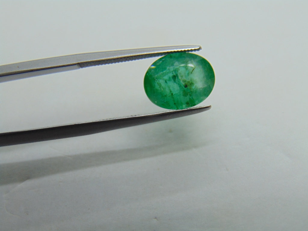 2.90ct Emerald 11x8mm