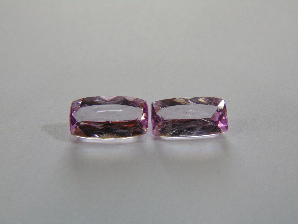 6.10ct Kunzite (Pair)