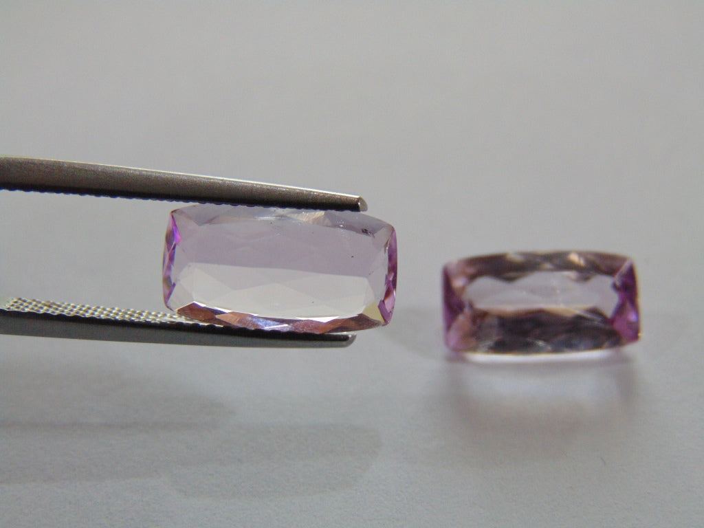 6.10ct Kunzite (Pair)