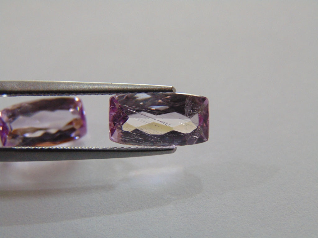 6.10ct Kunzite (Pair)