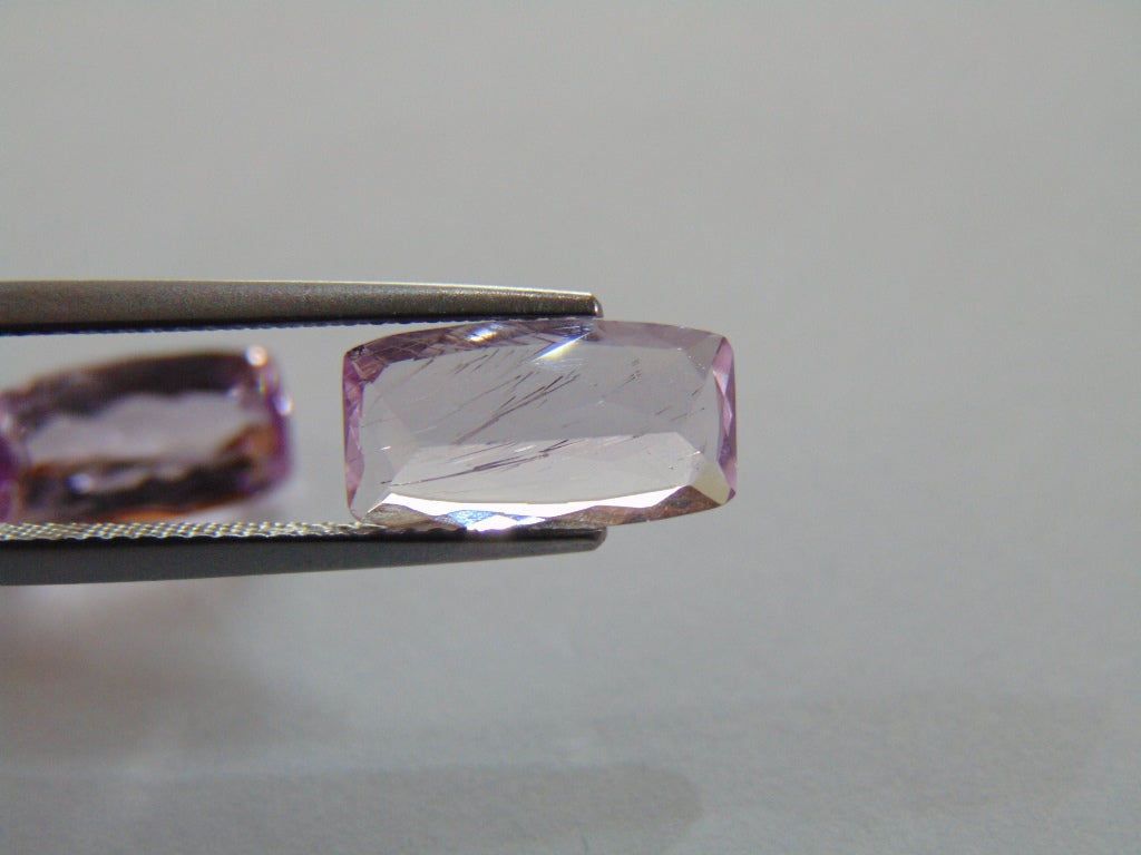 6.10ct Kunzite (Pair)