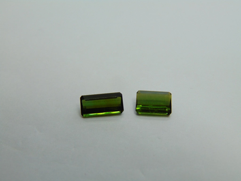 Turmalina 3,05ct 10x5mm 8x5mm