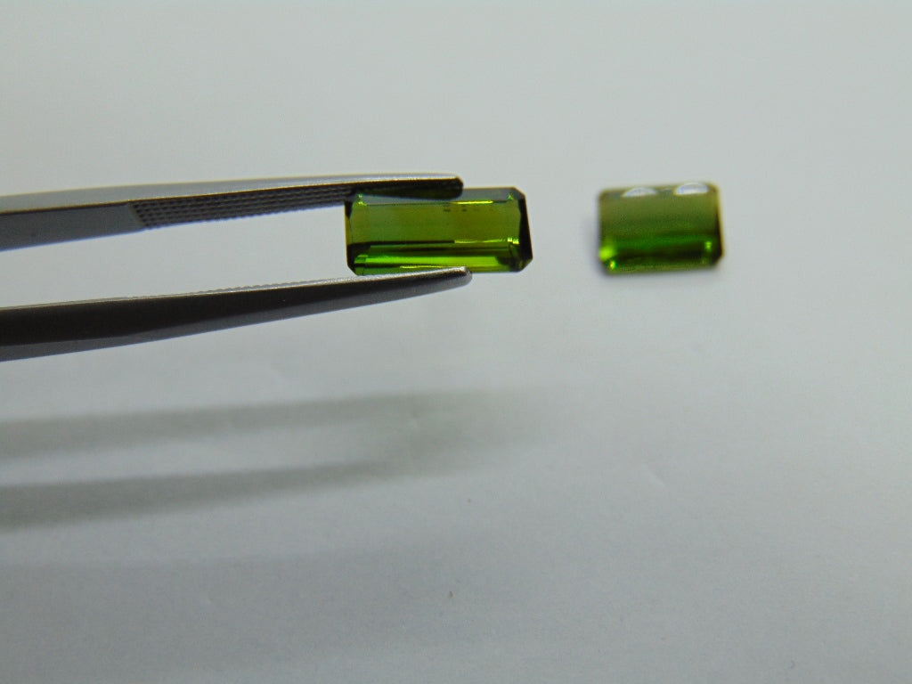 Turmalina 3,05ct 10x5mm 8x5mm