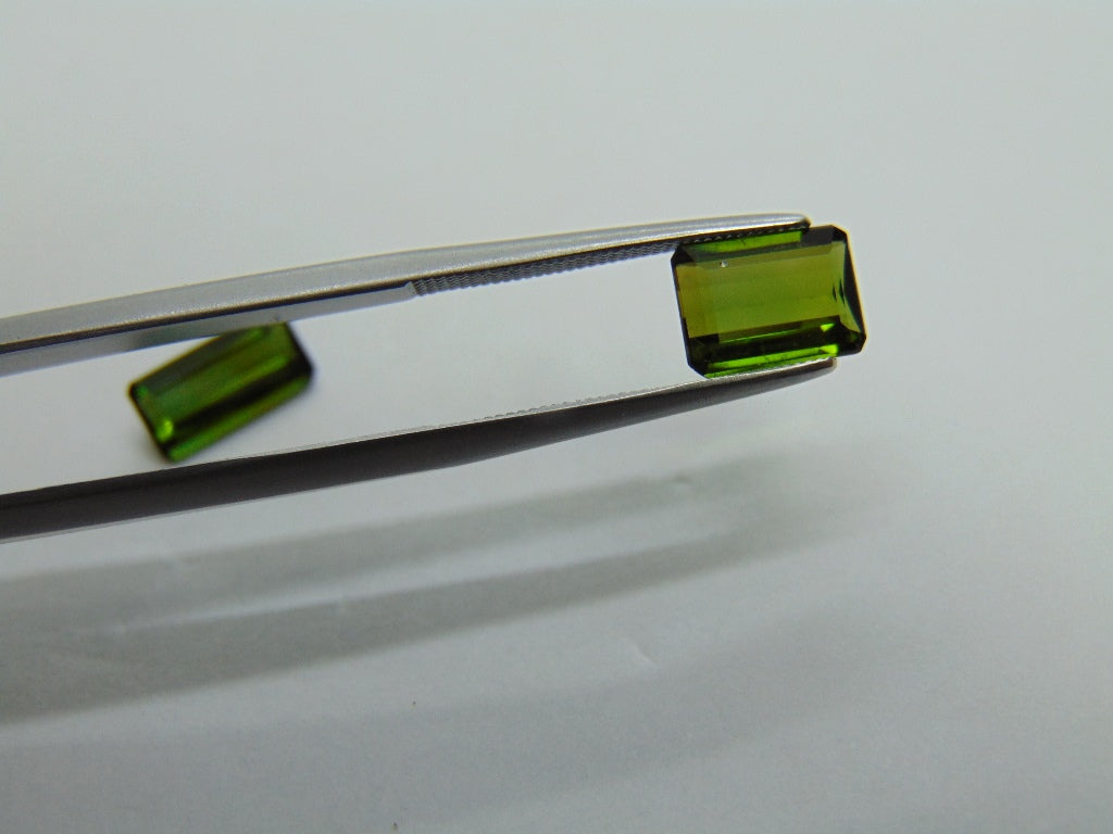 Turmalina 3,05ct 10x5mm 8x5mm