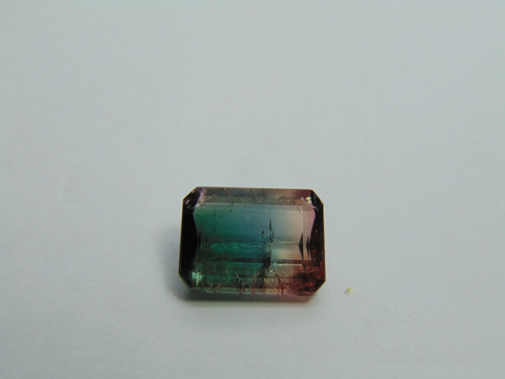 5.99ct Tourmaline Bicolor 13x9mm