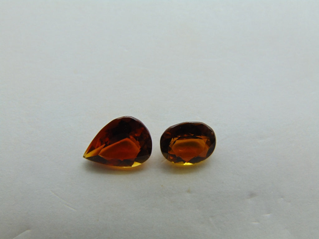 Turmalina 3,25ct 10x8mm 8x7mm