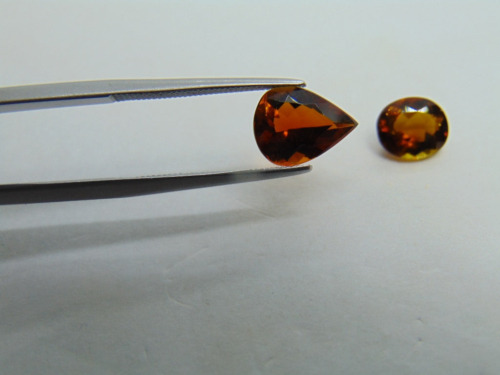 Turmalina 3,25ct 10x8mm 8x7mm